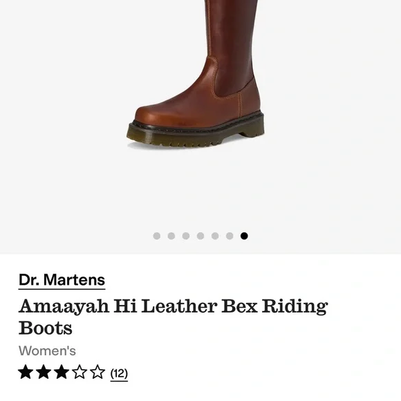 Dr. Martens Amaayah Hi Boots in brown - NWB - Picture 3 of 10